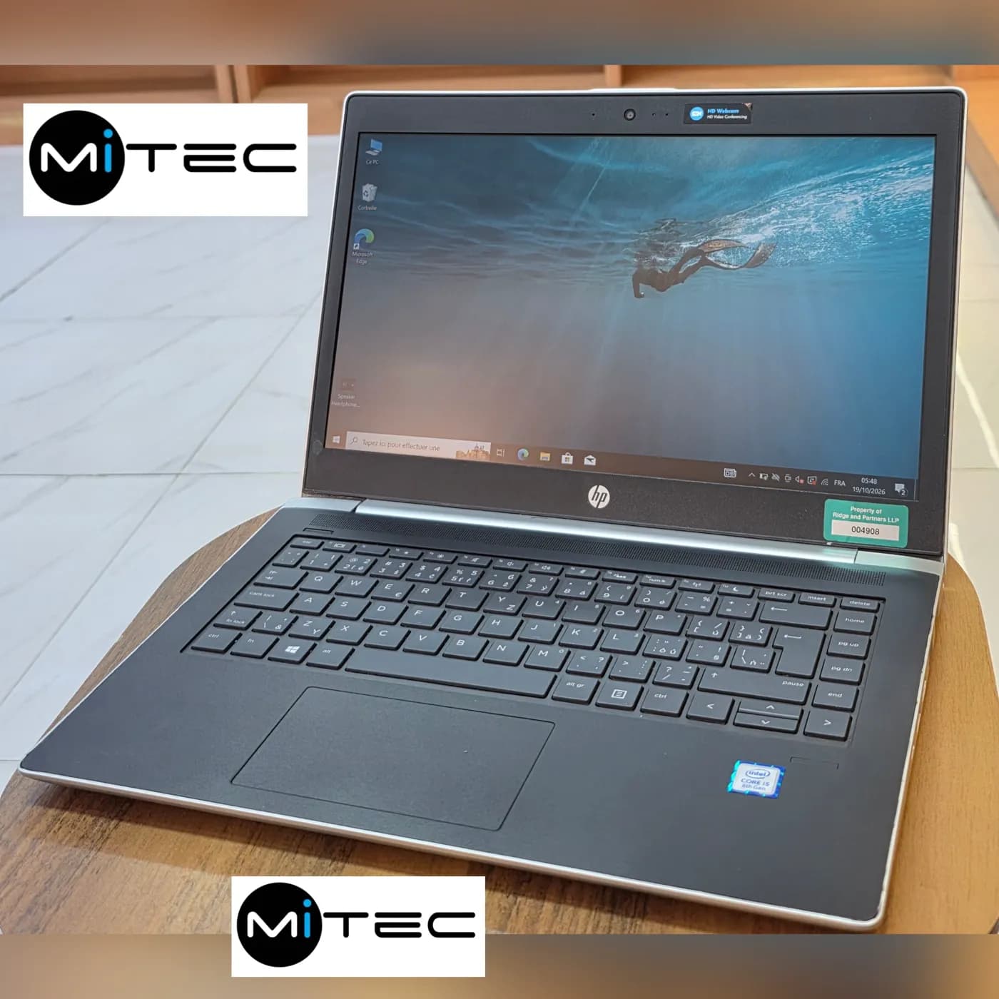 Pc Hp ProBook 440 G5 Core i5 - 8 GB - 256 GB Ssd - 14 Pouces - Sac + Clé USB + Souris Offert