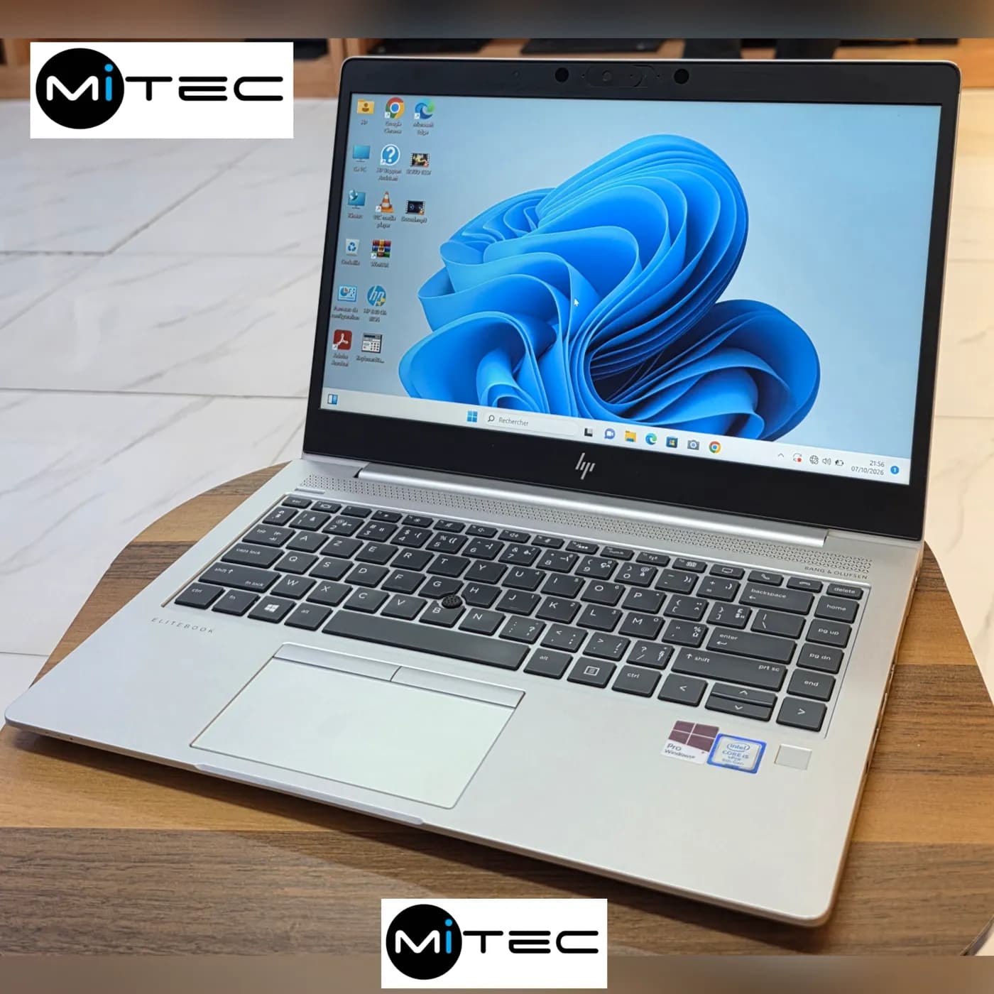 Pc Hp EliteBook 840 G5 Core i5 - 16 GB - 512 GB Ssd - 14 Pouces - - Sac + Clé USB + Souris Offert