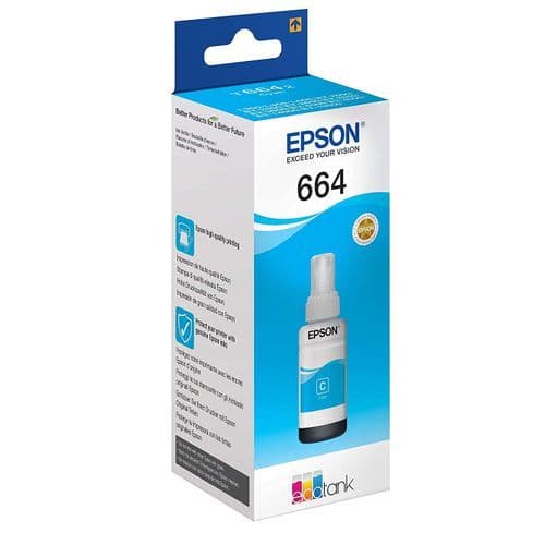 ENCRE EPSON 664 Bleu