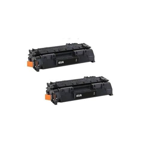 Lot De 2 Cartouches  Compatible Toners 05A - Noir