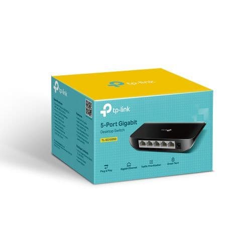 Switch De Bureau TP-LINK 5 Ports Gigabit TL-SG1005D