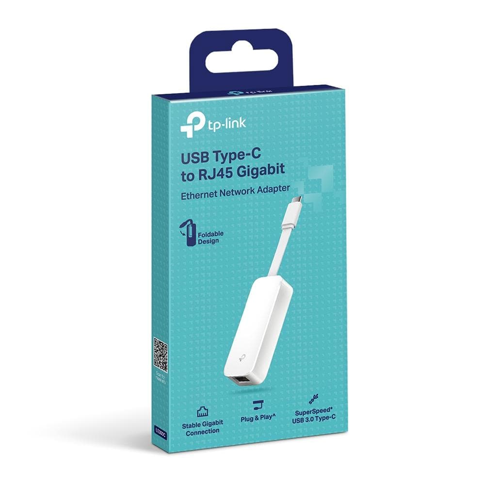 Adaptateur USB Type C Vers Ethernet Gigabit RJ45 - UE300C - USB C Lan