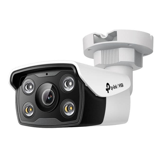 TP-Link Caméra de surveillance réseau bullet VIGI 5MP Full-Color - C350 - 6mm - Onvif - Fullcolor - POE - IA - NVR - 4K