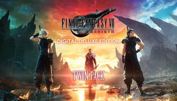 Final Fantasy VII Remake & Rebirth Digital Deluxe Twin Pack - PC (Steam)