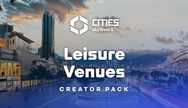 Cities: Skylines II - Creator Pack: Leisure Venues - PC (Steam)