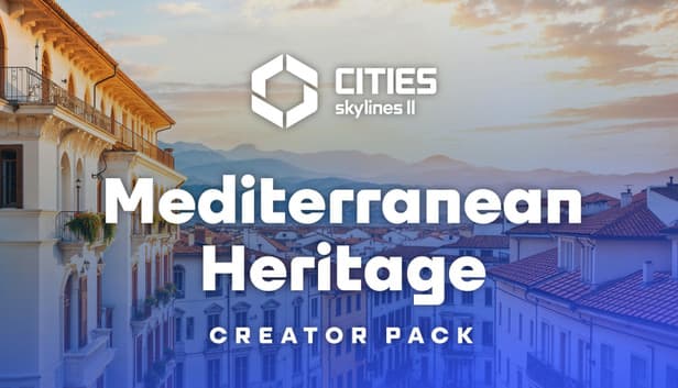 Cities: Skylines II - Creator Pack: Mediterranean Heritage - PC (Steam)