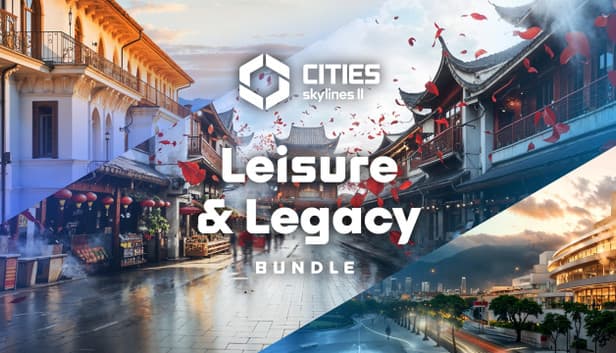 Cities Skylines II Leisure & Legacy Bundle - PC (Steam)