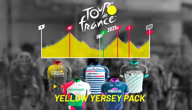 Tour de France 2025 - Yellow Jersey Pack - PC (Steam) — Image 1 sur 1