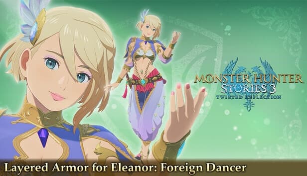 Monster Hunter Stories 3: Twisted Reflection - Armure spéciale pour Eleanor : Danseuse étrangère - PS5