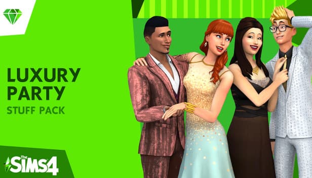 Les Sims 4 Kit d'Objets Soirées de Luxe - PC & Mac (EA App)