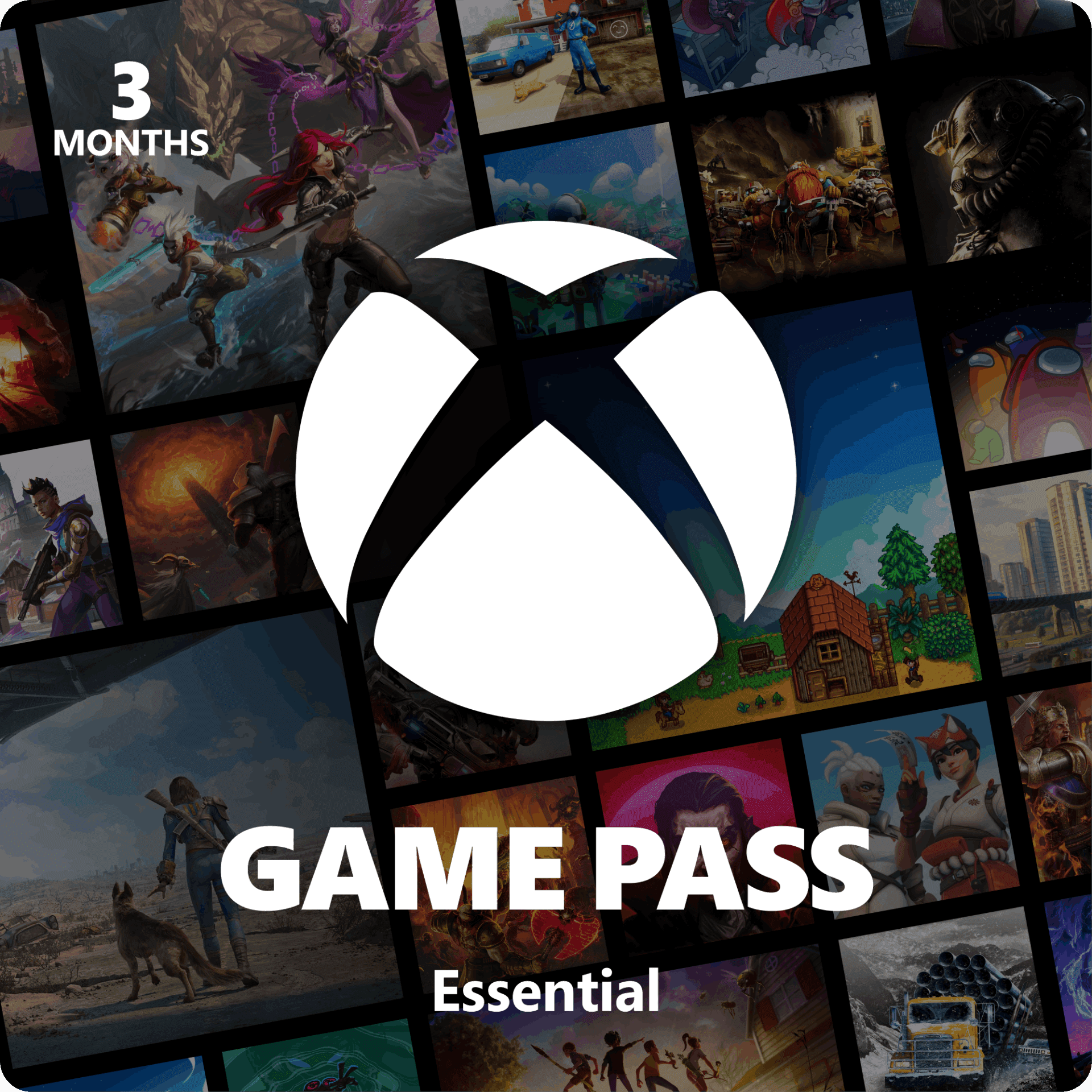 Xbox Game Pass Essential 3 mois