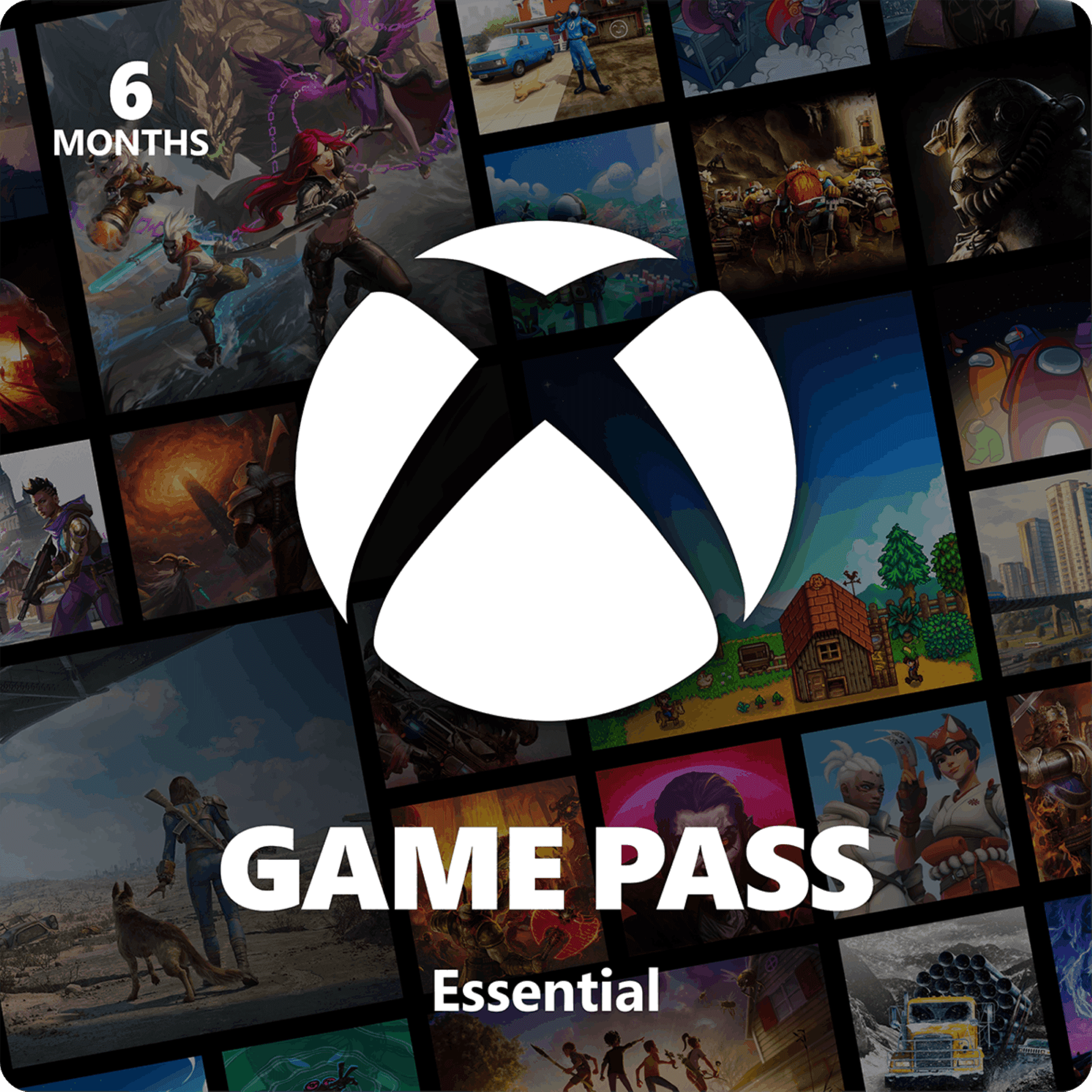 Xbox Game Pass Essential 6 mois