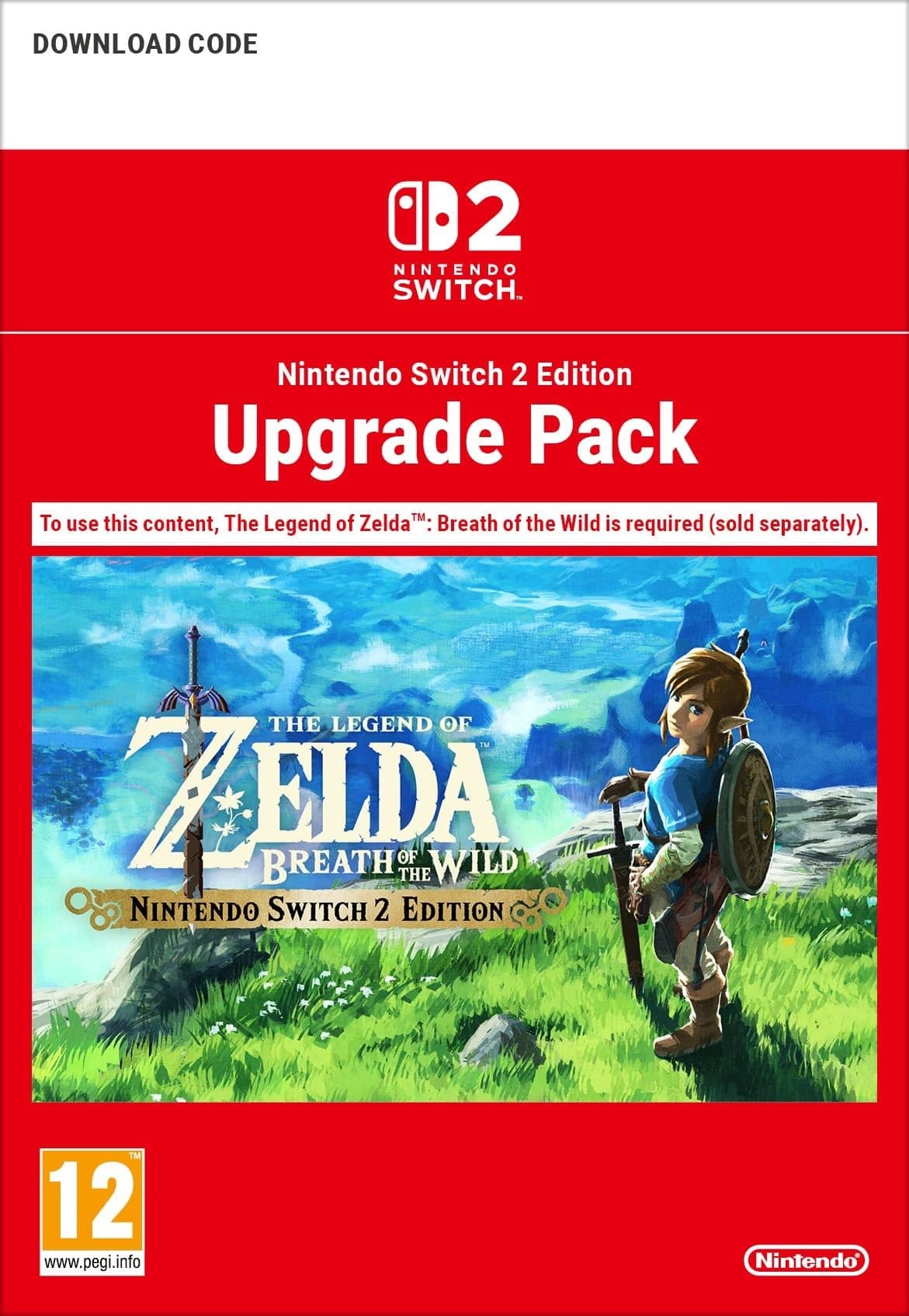 The Legend of Zelda: Breath of the Wild – Mise à niveau Nintendo Switch 2 Edition