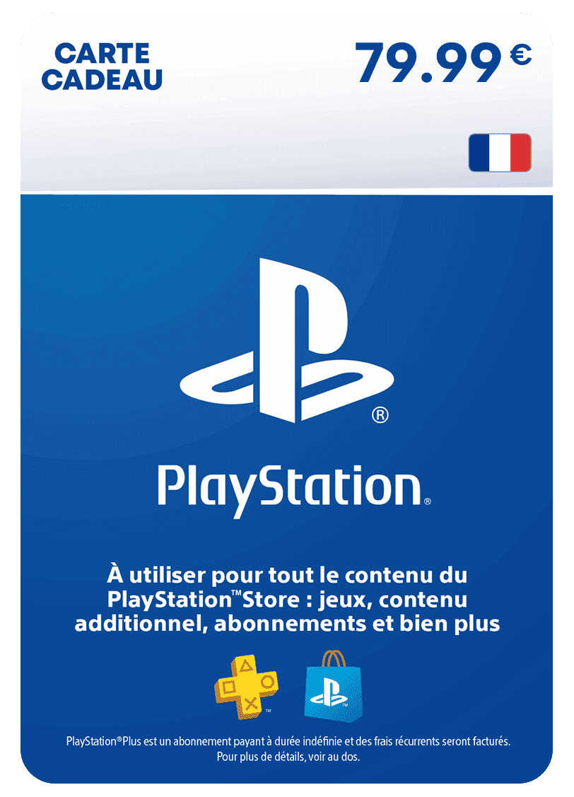 Carte PlayStation Store 79.90 CHF