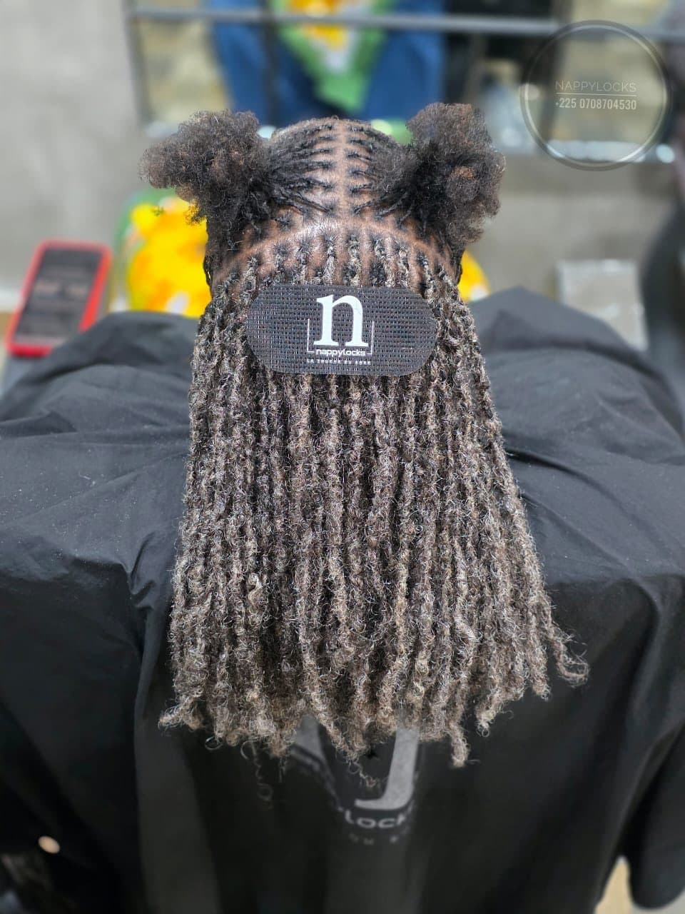 Micro locks sel poivre — Image 1 sur 1